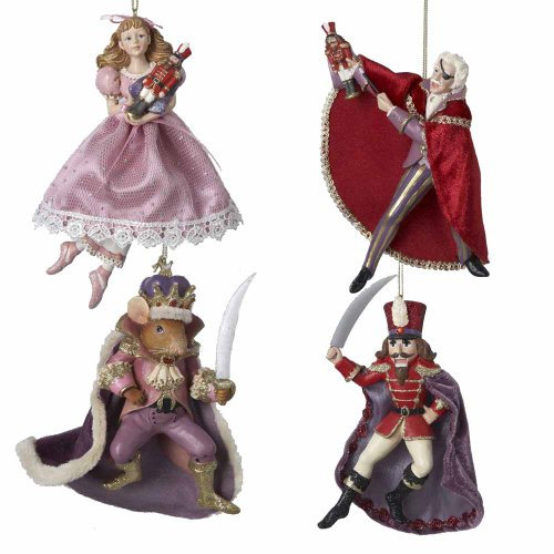 Kurt Adler Resin Nutcracker Suite Ornament Set by Kurt Adler