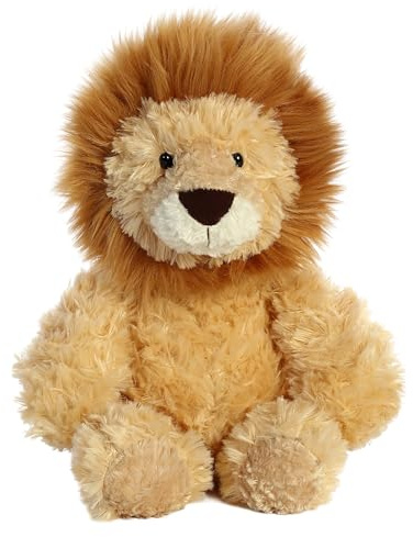 Aurora® Snuggly Tubbie Wubbies™ Lion Stuffed Animal - Comforting Companion - Imaginative Play - Brown 10.5 Inches