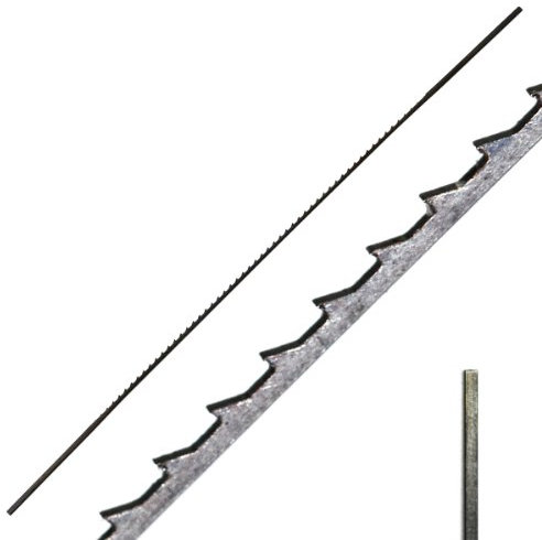 12 Stück Dekupiersägeblatt ohne Stift HSS, aggressiver Schnitt, alle Maschinen 14zpz
