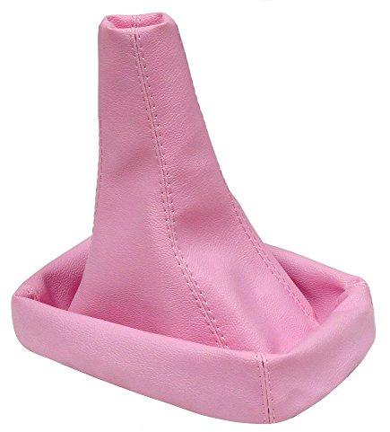 AERZETIX: Funda para palanca de cambios de piel sintética rosa
