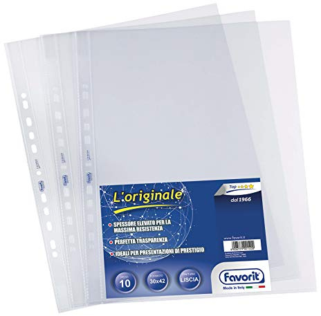 Favorit 100460119 Sichtmappe Transparent