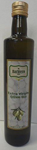 Premium Italian Extra Virgin Olive Oil in Amphora by Barbiero, 16.9 fl oz (500 ml)