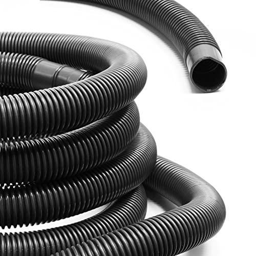 Wiltec Tubo per piscina nero, 12 m ø 32 mm, sezionabile ogni 1,5 m, galleggiante, in resina 165 g/m Made in EU