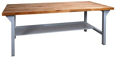 ADB Werkbank H840xT750xL1500 Werktisch Hobelbank Hobeltisch Werkstatttisch Verpackungstisch Werkstatteinrichtung Zubehör Werkstatt ohne Rollen mit Schubladen