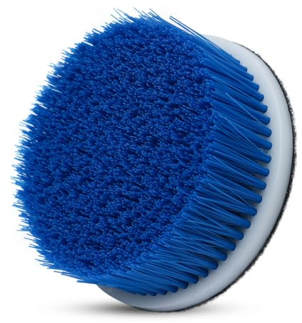 Nanoskin Spazzola rotante da 12,7 cm per tappeti e tappezzeria con setole da 3,8 cm, setole in nylon di alta qualità, perfetta per dettagli auto, compatibile con la maggior parte dei tamponi e
