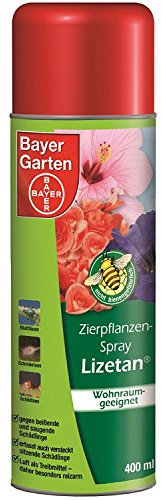 Bayer Spray para plantas ornamentales, 400 ml, contra cochinillas, ácaros, moscas blancas