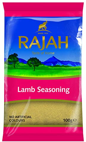 Rajah Spices Lamb Steak Seasoning | Lamb Steak Seasoning Powder | Lamb Rub | Lamb Mariande | Lamb Marinade | Lamb Spice Mix | Lamb Curry (100G)