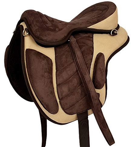 A&M Reitsport Baumloser Wanderreit Sattel Liberty Braun/Beige NEU+ Zubehör, Größe:18 Zoll