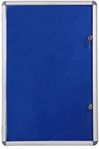 Viz-Pro Indoor Tamperproof Lockable Noticeboard 1200X900mm