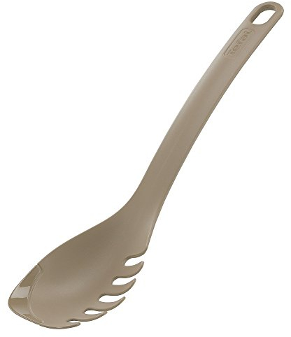 Tefal K0260114 Fresh Kitchen 2 en 1 Cassonade Cuillère/Cuillère Spaghetti, Taupe