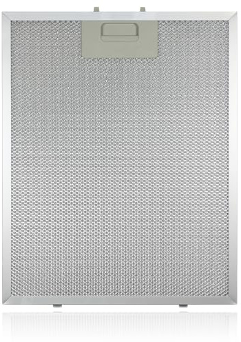 SPARES2GO Metal Mesh Filter for Logik Cooker Hood/Extractor Fan Vent (Silver, 320 x 260 mm)