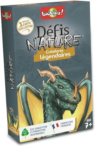 Bioviva - Kartenspiel Herausforderungen Natur Legendäre Kreaturen