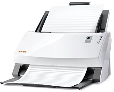 Ambir ImageScan Pro 930u (DS930-AS) High-Speed Document Scanner with UltraSonic Misfeed Detection