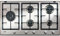 WHIRLPOOL GMAL 9522/IXL PIANO COTTURA 86 CM 5 FUOCHI GAS MULTI LEVEL FLAME 9 LIVELLI POTENZA INOX IXELIUM COMANDI FRONTALI