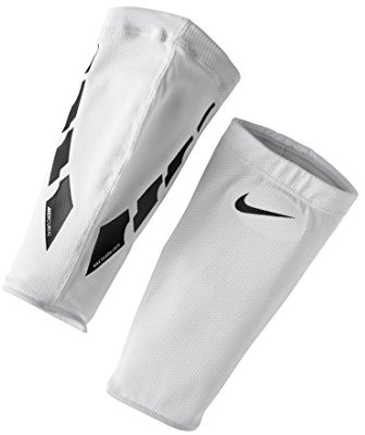 Nike Unisex Guard Lock Elite Football Guard Lock-Ärmel, Black/White/White, XS