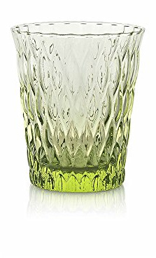 Lotus Lot de 6 verres à eau CL.32 Vert