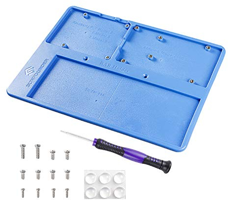 SunFounder RAB Holder Raspberry Pi R3 Breadboard Holder 5 in 1 Base Plate Compatible with Arduino R3 Mega, Raspberry Pi 4B 3B+ 3B 2 Model B 1 Model B and 400 800 Points Breadboard