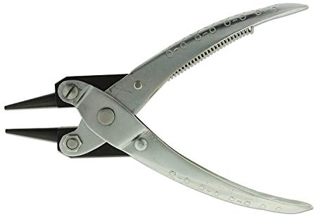 Pinza parallela a becco tondo (140 mm)