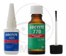 KLEBSTOFFSET FÜR KUNSTTOFFE 406 / 770 - 557.40.90 - LOCTITE®, Kunststoff Klebeset 406 / 770 - 100 gr. 246,76 € -