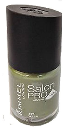 RIMMEL SALON PRO NAIL COLOUR WITH LYCRA 12ml - 557 YES SIR!