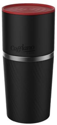 Cafflano Klassic, All-in-One Pour-over Coffee Maker, Black