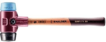 Halder, 3012.050, Martello di gomma Simplex