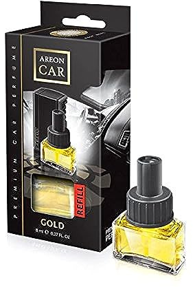 Lufterfrischer Areon LUX Auto Duft Parfüm für die Lüftung und Heizung (REFILL Gold)