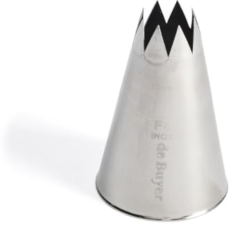 De Buyer, BOQUILLA INOX, DENTADA, F8, Ø2,5CM,3.6 cm-2112.25N