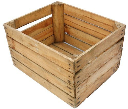 Kistenkolli Altes Land 8 Stück massive Obstkisten / Regal +++ Natur