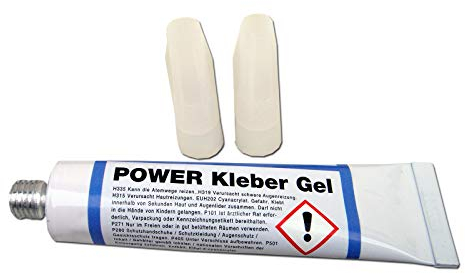 STC POWER Kleber Gel 20 g Tube Sekundenkleber Gel nicht tropfend Industriekleber dickflüssig