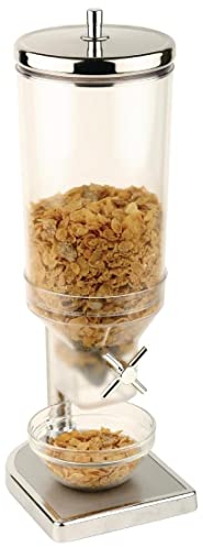 APS Cerealienspender „Fresh & Easy“ – Spender für Cerealien/Müsli mit herausnehmbarem Behälter – Aromadichtes Lagern durch „Feierabend-Deckel“ – Fassungsvermögen 4,5 Liter