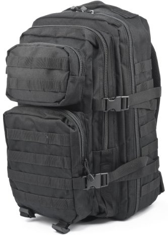 ORA-TEC US Assault Zaino da 50 litri, black 50L