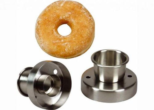Paderno World Cuisine A155011 Donut-Ausstecher, 9,5 cm, Grau