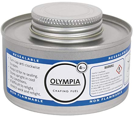 Chafing Liquid durée Heure de carburant 4. Quantité par boîte: 12.