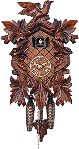 HerrZeit by Adolf Herr Quartz Cuckoo Clock - The Cuckoo Bird Family AH 32/1 QM