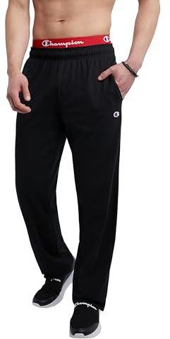 Champion Men's Pants, Lightweight Open-Hem Lounge Pants for Men, Jersey Pants (Reg. Or Big & Tall) Track Pants
