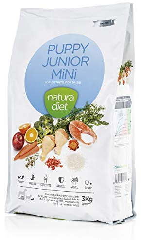 Natura diet torrfoder för hundar valpar raser Mini - 3 000 gr