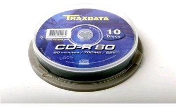 Traxdata CD-R 52 x 10pk CD-R 700 MB 10pièce (s) – CD-RW Vierges (CD-R, 700 MB, 10 pièce (s), 120 mm, 80 Min, Polycarbonate)