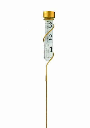 Conant VRG6LFB Vermont Grande View Rain Gauge (Living Finish Brass)