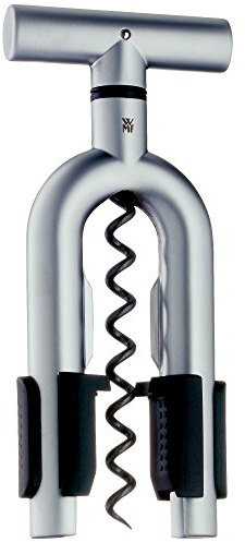 WMF Vino Korkenzieher Wein 16 cm, Cromargan Edelstahl, Weinflaschenöffner mit Spiralschraube, Flaschenöffner für Wein und Prosecco, Weinöffner