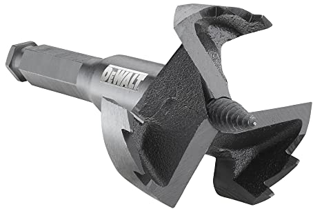 Dewalt Rapid-Holz/Forstnerbohrer, 54 mm ø (geeignet für den Einsatz in Bohrmaschinen, für saubere Durchbruchsbohrungen in Hart & Weichholz, Holzdielen, Altbaudecken, Gipskartonplatten) DT4583