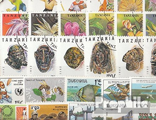 Tanzania 50 varios sellos especiales (sellos para los coleccionistas)