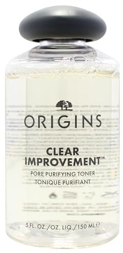 Origins Clear Improvement Pore Purifying Toner | Reduces Shine & Great for Oily Skin | With Salicylic Acid, 5 Fl Oz