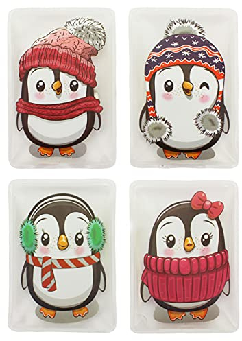 Handwärmer Taschenwärmer Sets wiederverwendbar, Wärmepad für kalte Tage und für unterwegs, Wärmeknickkissen mit tollen Motiven