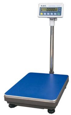 G&G TC-K Plattformwaage, TC60KA: 60kg / 5g, 40 * 50 cm Fläche, Stabile Ausführung (Gussrahmen). Paketwaage, Industriewaage,RS232 Anschluss, Bluetooth-fähig (Version: TC60KA: 60kg / 5g)