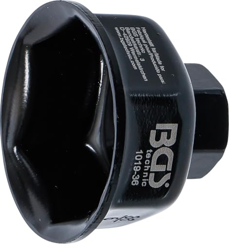 BGS 1019-36 | Ölfilterschlüssel | Sechskant | Ø 36 mm | für Nfz | Oberfläche lackiert | schwarz