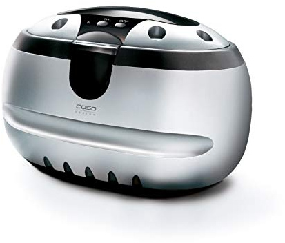 CASO UltraSonic Clean, Ultraschall Reinigungsgerät, 570 ml Edelstahltank | schnelle und schonende Reinigung von Brillen, Schmuck, Kämmen, elektrischen Rasierköpfen, Zahnspangen, Zahnersatz