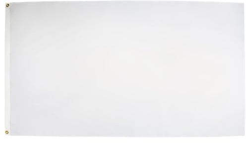 AZ FLAG Flagge Weisser Schiedsrichter 150x90 cm Polyester 100D 2 Ösen | Für innen und außen Motorsport Rennleitung Rot und Gelb dekorative Flagge doppelte Nähte und verstärkte Kanten mit Metallösen