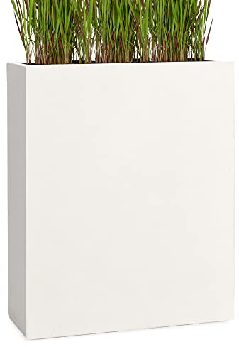 Pflanzwerk® Pflanzkübel Divider Sand 92x80x30cm *Frostbeständiger Blumenkübel* *UV-Schutz* *Qualitätsware*