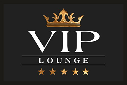 RAHMENLOS VIP Lounge Fußmatte Türmatte Schmutzfangmatte